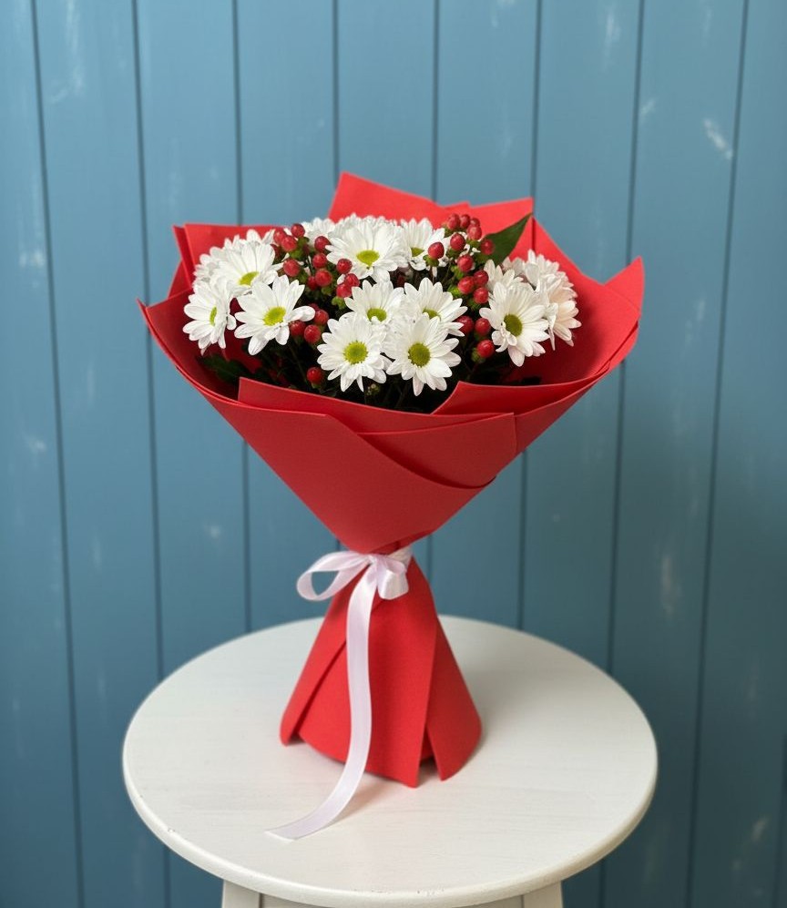 Букет цветов из: Хризантемы в Камышине