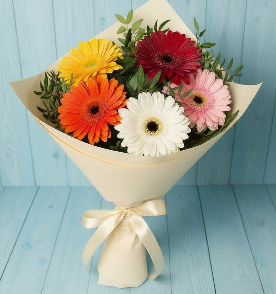 Букет цветов из: Герберы в Камышине