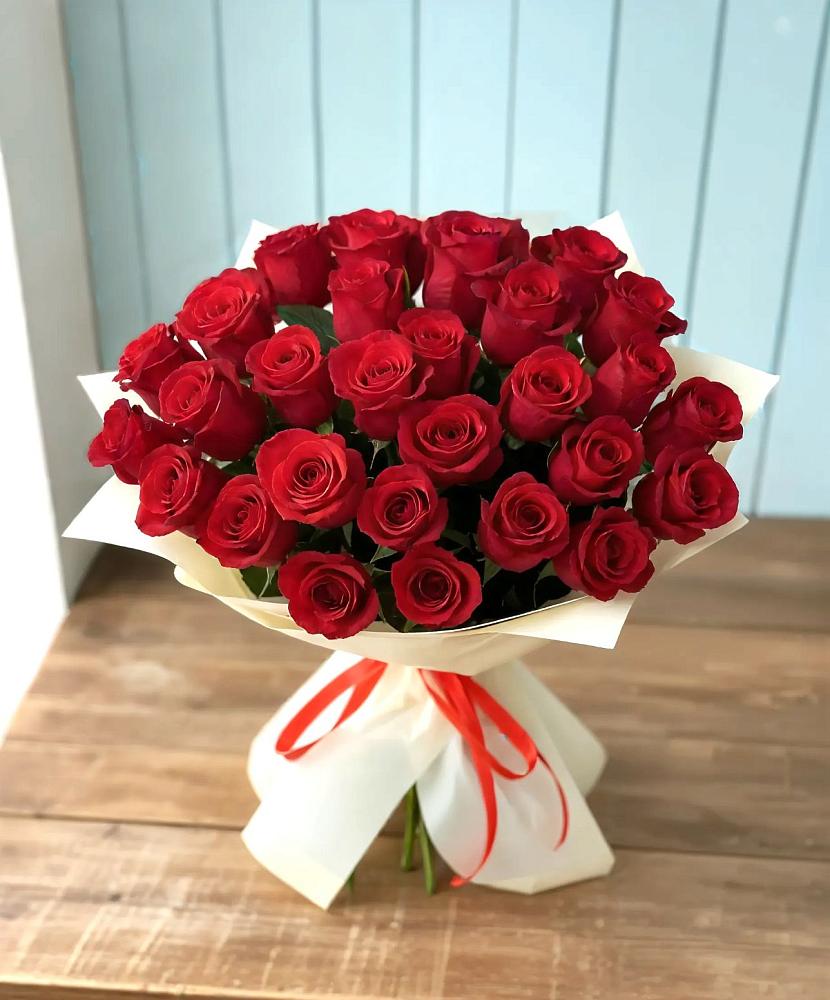 Букет 29 Красных роз в Камышине