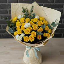 Букет цветов из:  Розы #REPLACE_PRED# Камышине