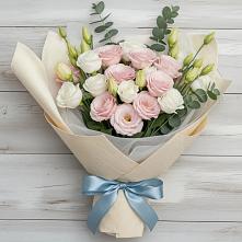 Букет цветов из:  Лизиантусы #REPLACE_PRED# Камышине