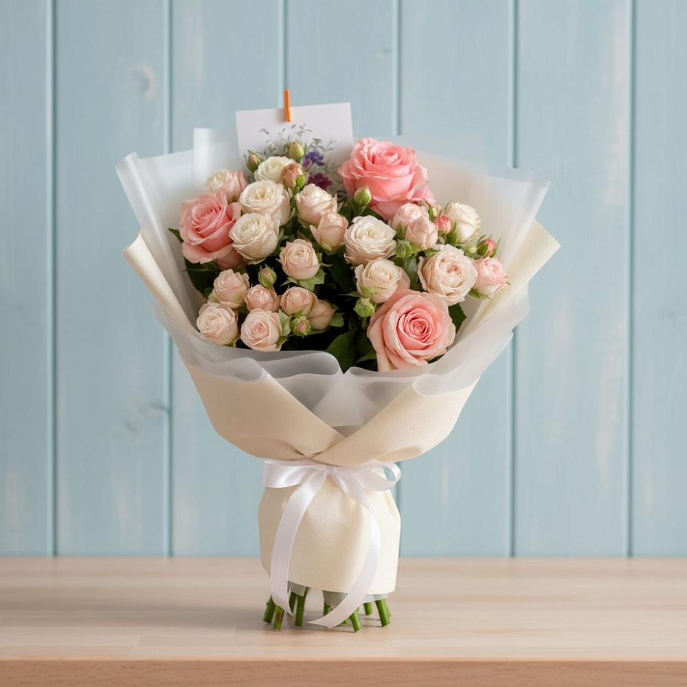 Букет цветов из: Розы в Камышине