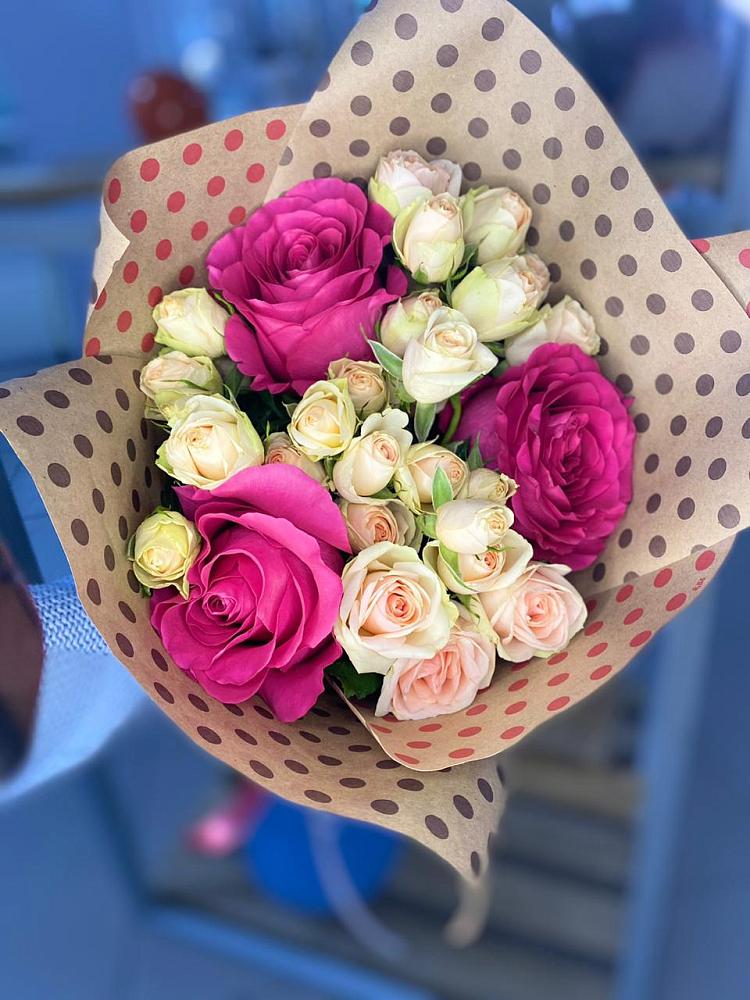 Букет цветов из: Розы в Камышине