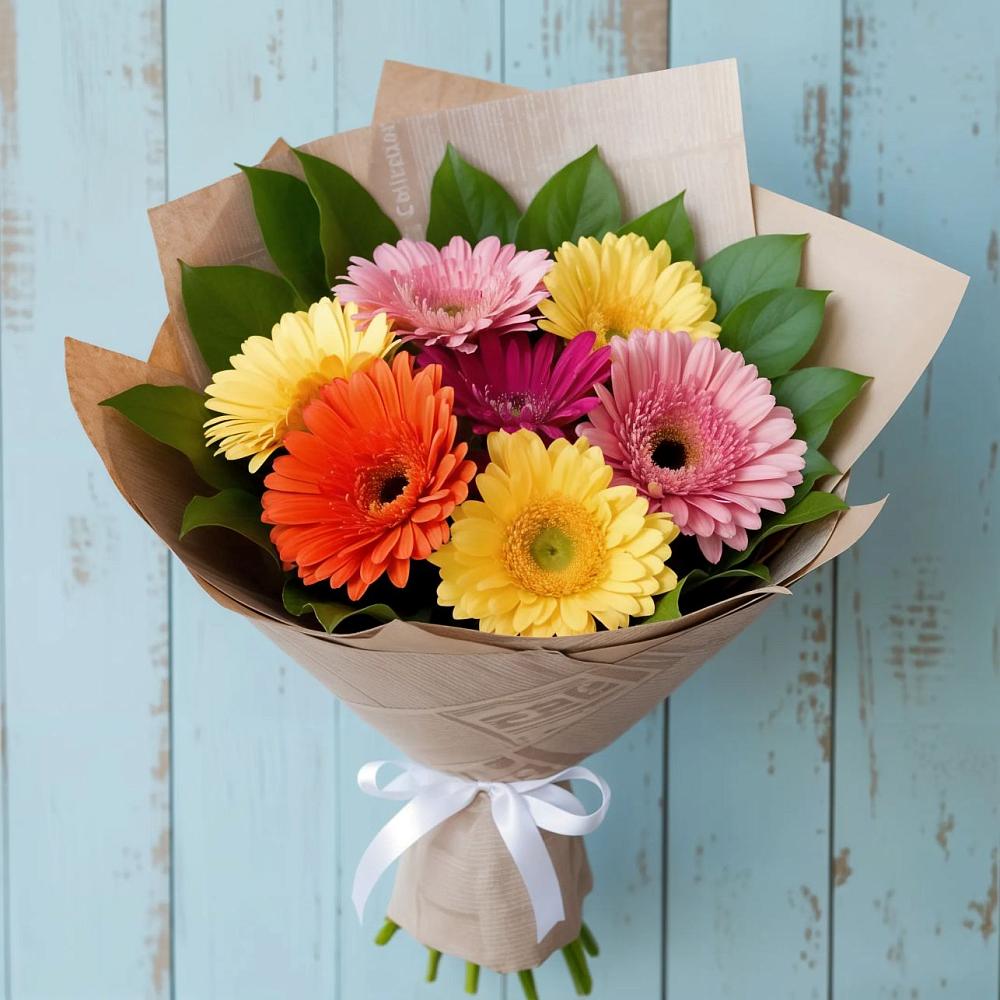Букет цветов из: Герберы в Камышине