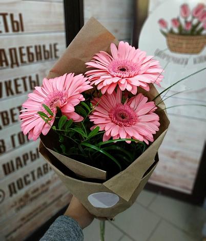 Букет цветов из: Герберы в Камышине