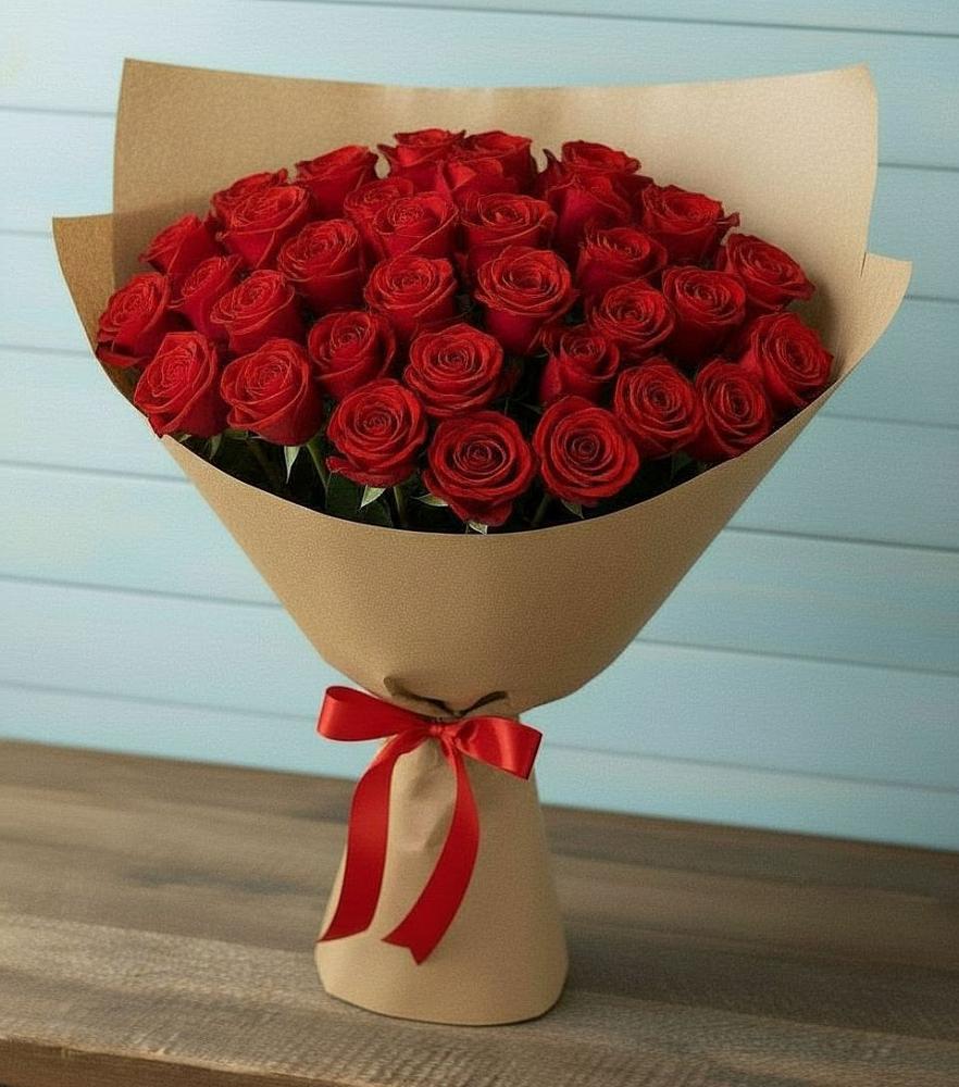 Букет Красные розы Милано в Камышине