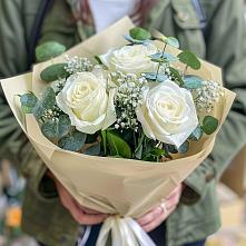 Букет цветов из:  Розы в Камышине