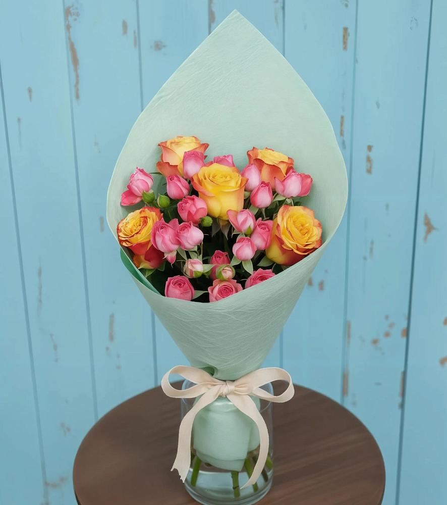 Букет цветов из: Розы в Камышине