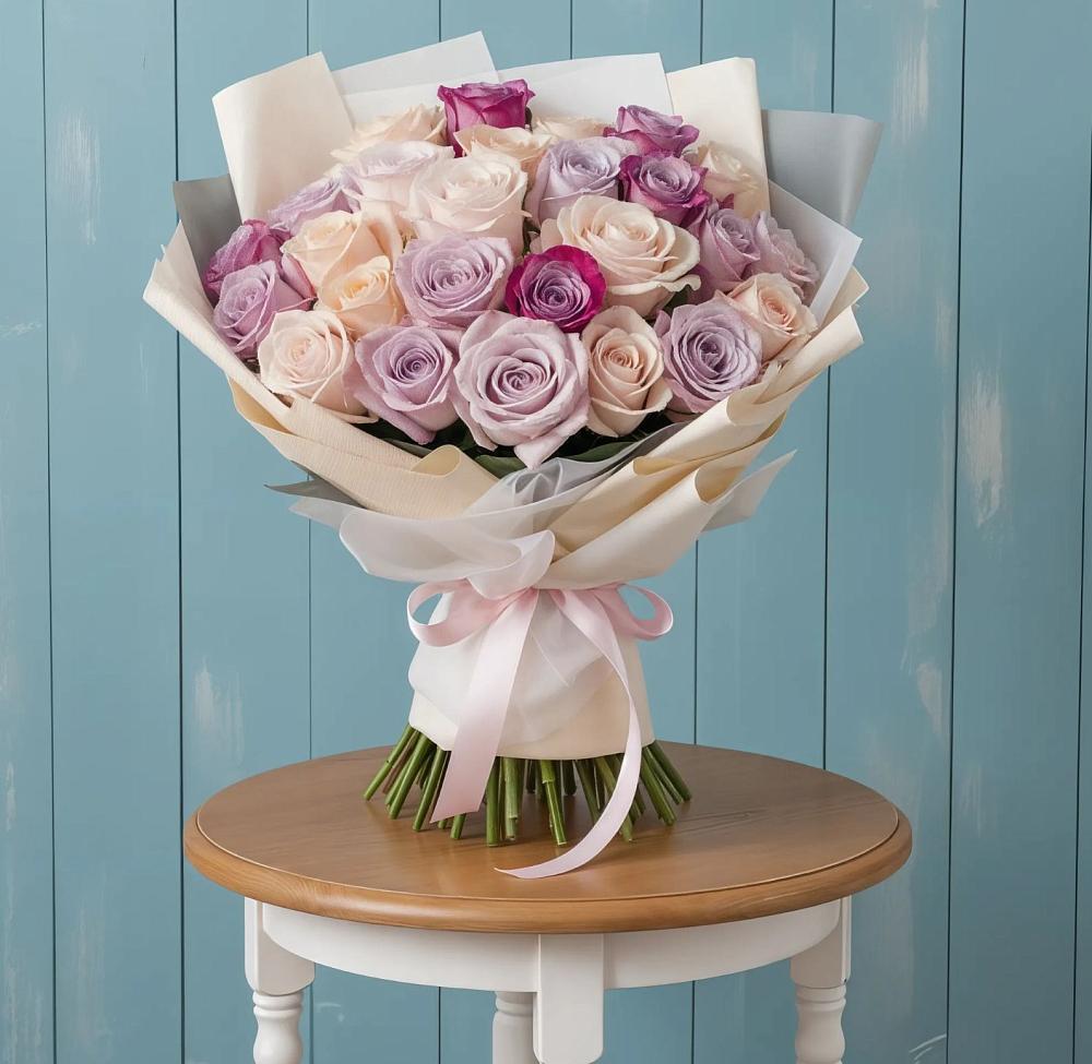 Букет цветов из: Розы в Камышине