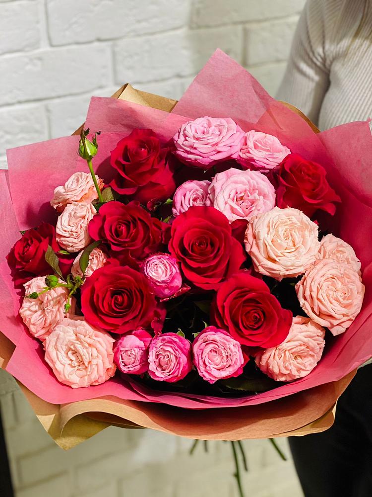 Букет цветов из: Розы в Камышине