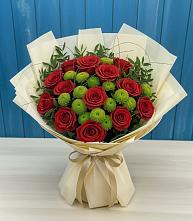 Букет цветов из:  Розы и Хризантемы в Камышине