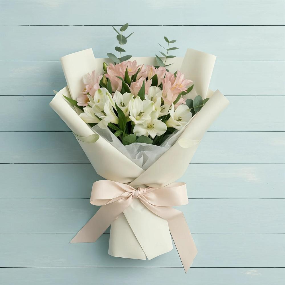 Букет цветов из: Альстромерии в Камышине