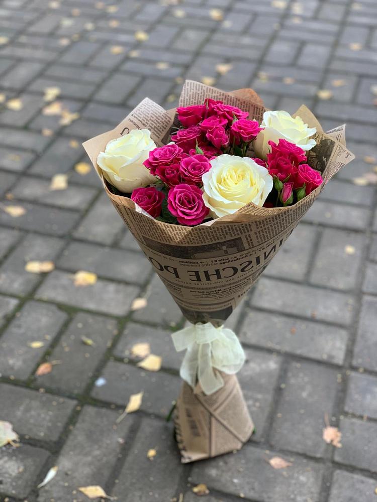 Букет цветов из: Розы в Камышине