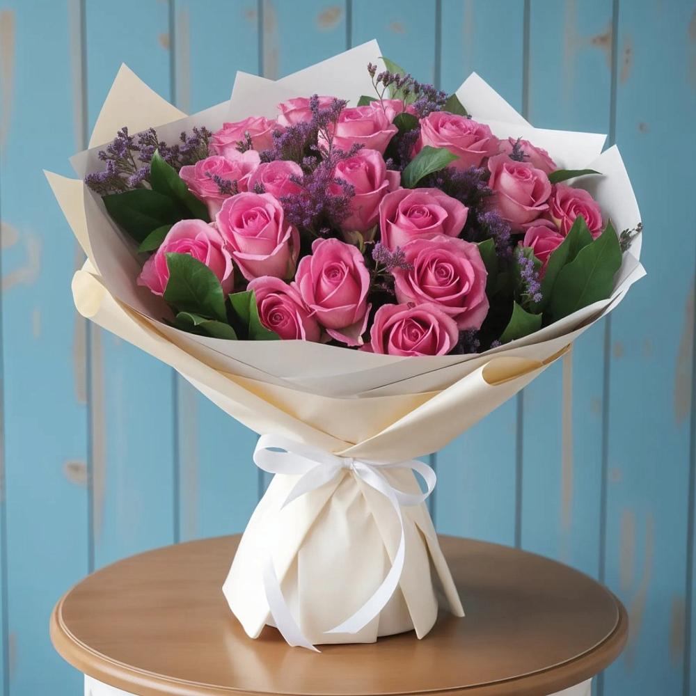 Букет цветов из: Розы в Камышине